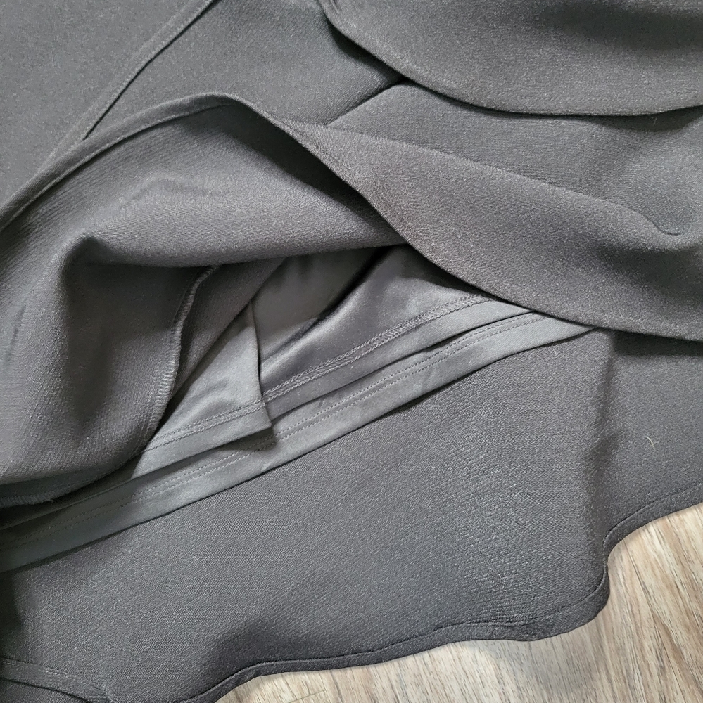 Express Black One-Shoulder Ruffle Dress - Picture 7 of 16